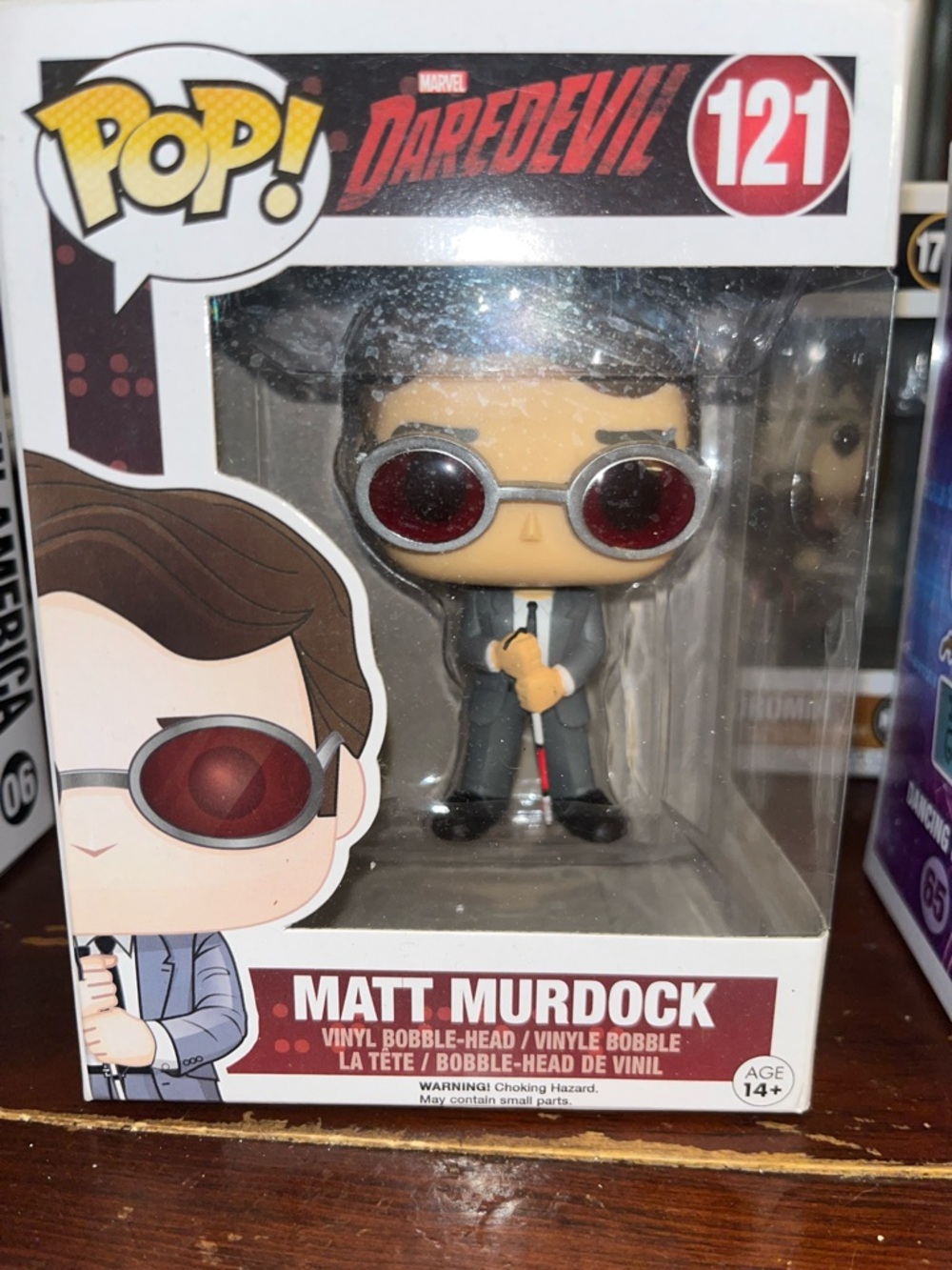 Funko Pop! Daredevil Matt Murdock Vinyl Figure - Red, Black, Gray